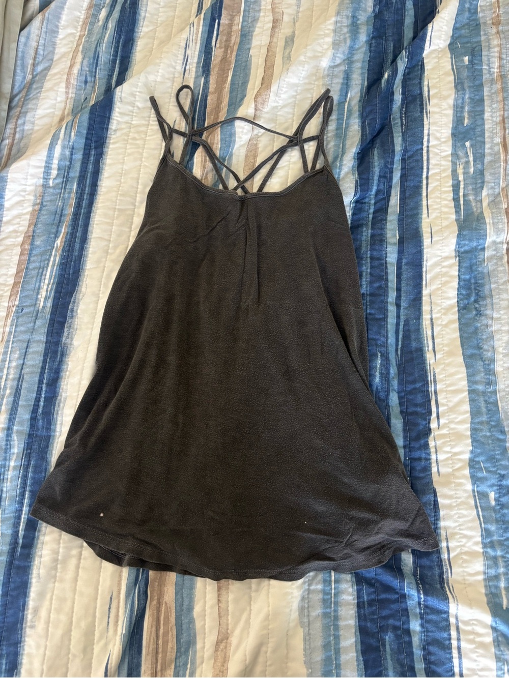 Women’s Hollister Black Strappy Tank Top